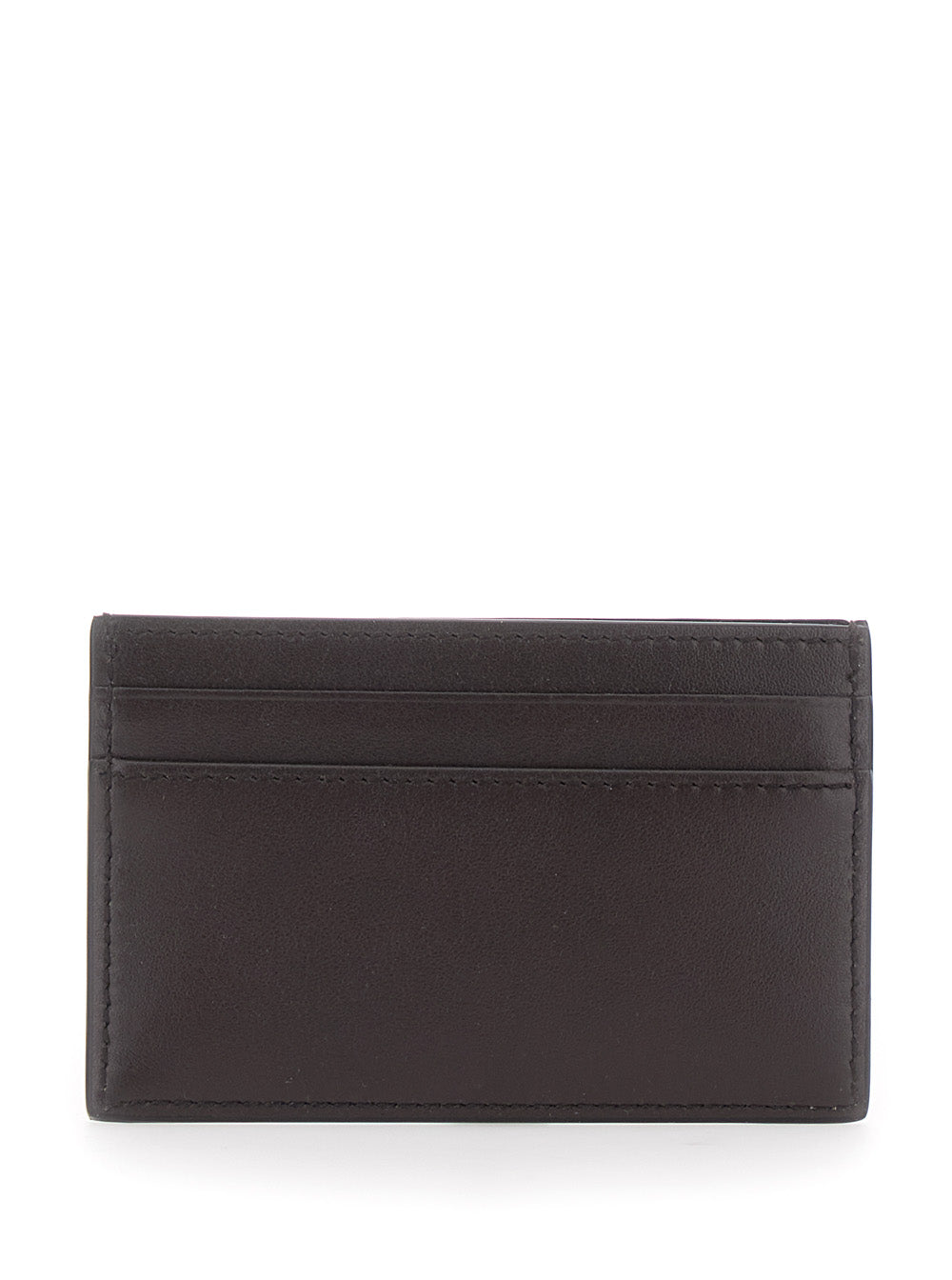 Gucci Men Card Holder With Horsebit On The Front In Brown Leather For Men