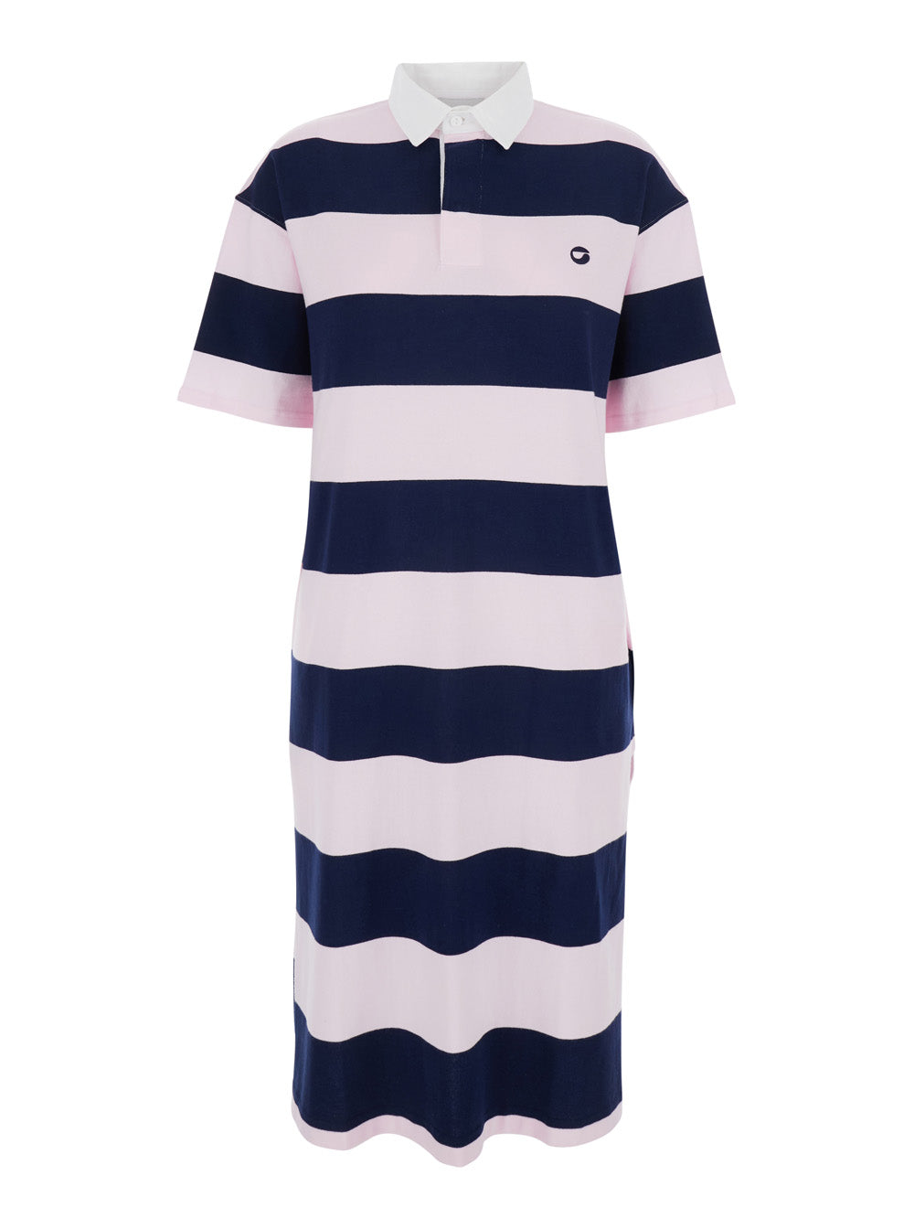 COPERNI Coperni Women Multicolor Dress With All-Over Striped Motif And Embroidered Logo On Front In Cotton Woman