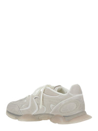 Axel Arigato Men 'Eris' Grey Sneaker With Side Logo Lettering And Panel Design In Suede Man
