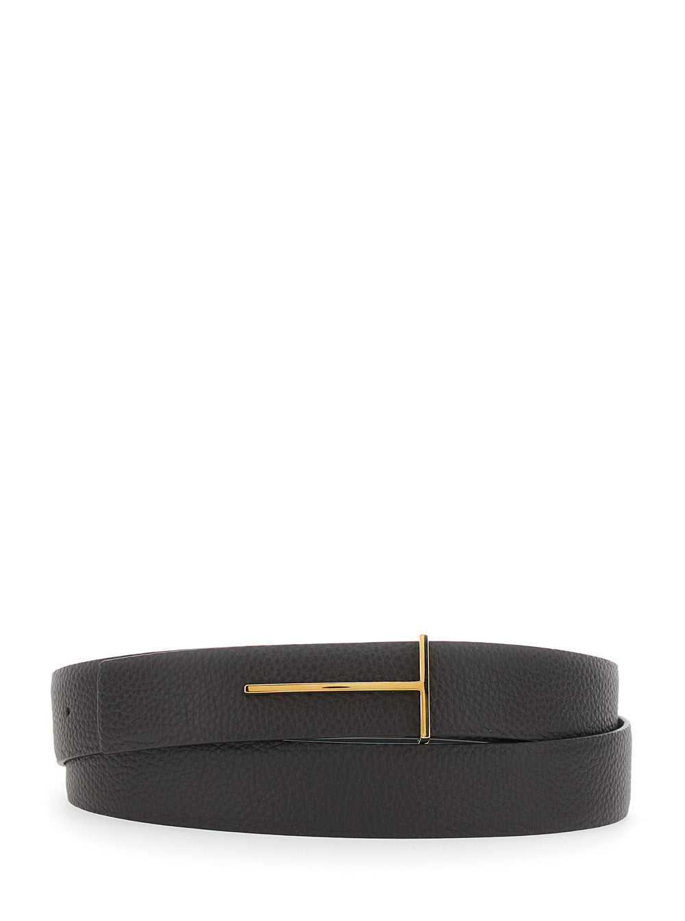 TOM FORD Tom Ford Men Hammered Leather Belt