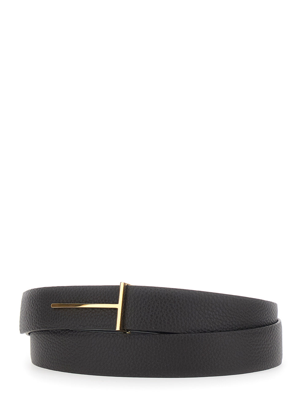 TOM FORD Tom Ford Men Hammered Leather Belt