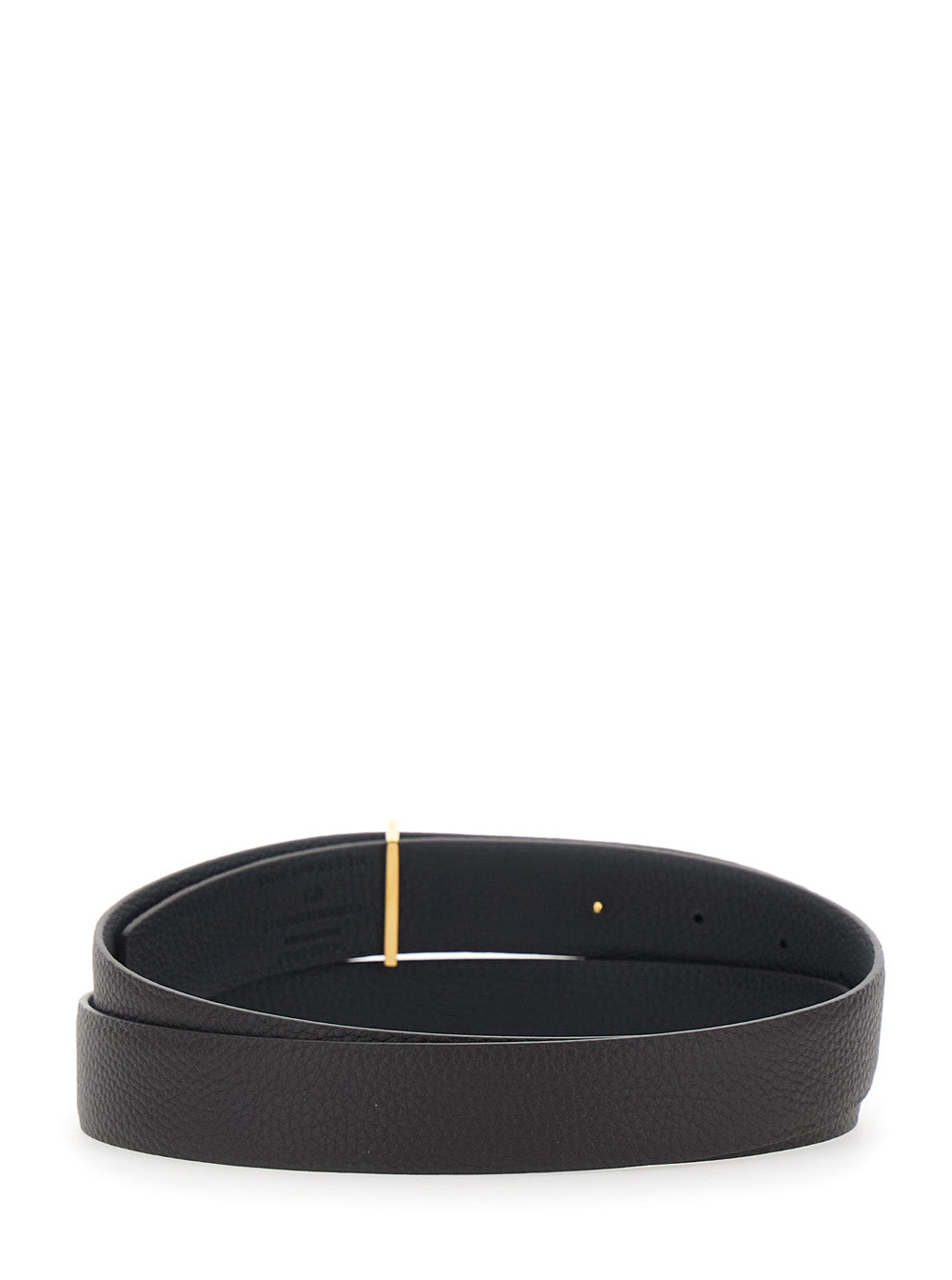 TOM FORD Tom Ford Men Hammered Leather Belt