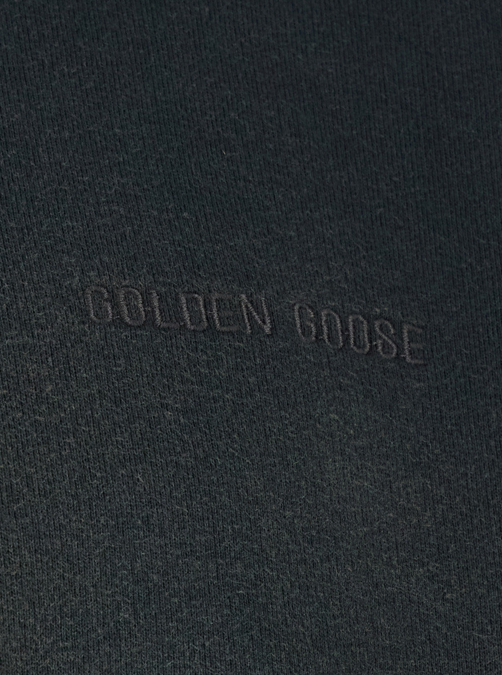 Golden Goose Men Grey Crewneck Sweatshirt With Logo Lettering On The Front And Bleached Effect In Cotton Men