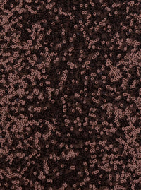 Leplain Women Long Dress "Plain" With Straps And All-Over Applied Sequins In Brown Fabric For Women