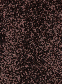 Leplain Women Brown Dress With Round Neck And All-Over Applied Sequins In Fabric For Women