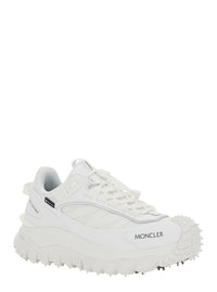 Moncler Women Low Sneakers 'Trailgrip Gtx' With Fabric Logo Detail White Women