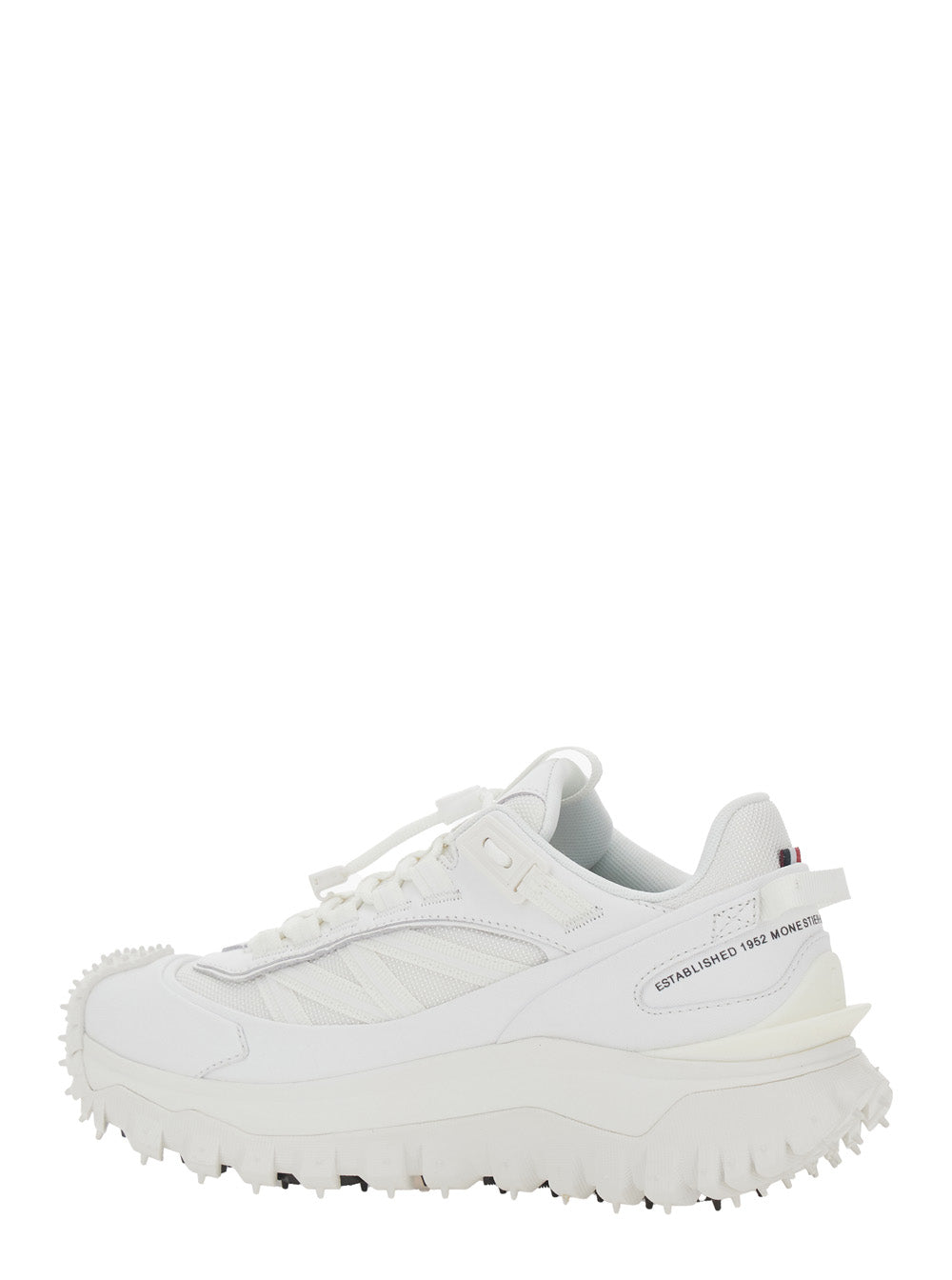 Moncler Women Low Sneakers 'Trailgrip Gtx' With Fabric Logo Detail White Women
