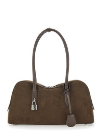 STELLA MCCARTNEY Stella Mccartney Women Shoulder Bag 'Padlock' With Ecoleather Logo Detail Brown Women