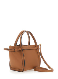 TOD'S Tod's Women Medium Tote Bag 'T Timeless' With T Timeless Plaque On The Front And Adjustable And Removable Brown Leather Strap For Women