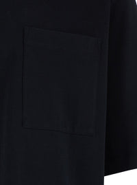 Dsquared2 Men Black T-Shirt With Logo Lettering On The Back In Cotton For Men