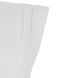 Isabel Marant Women 'Maisan' White T-Shirt With Asymmetrical Design And Logo Embroidery On The Back In Cotton For Women