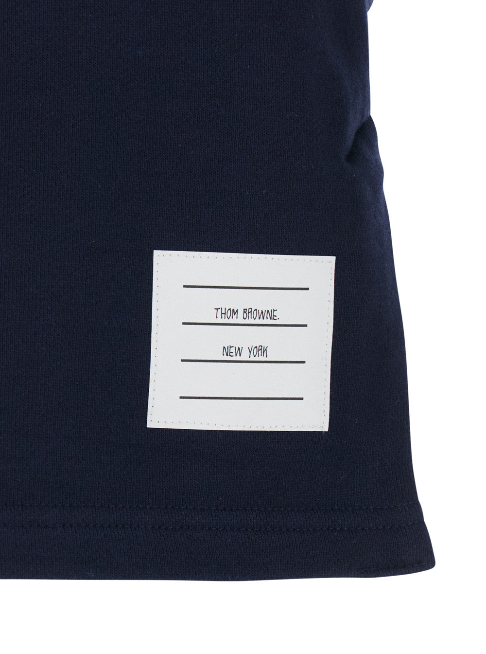 Thom Browne Women Blue Skirt With Elasticated Waist And 4Bar Logo In Cotton For Women