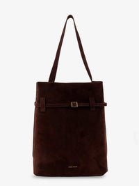 MANU ATELIER Manu Atelier Women Suede Tote Du Jour Shoulder Bag