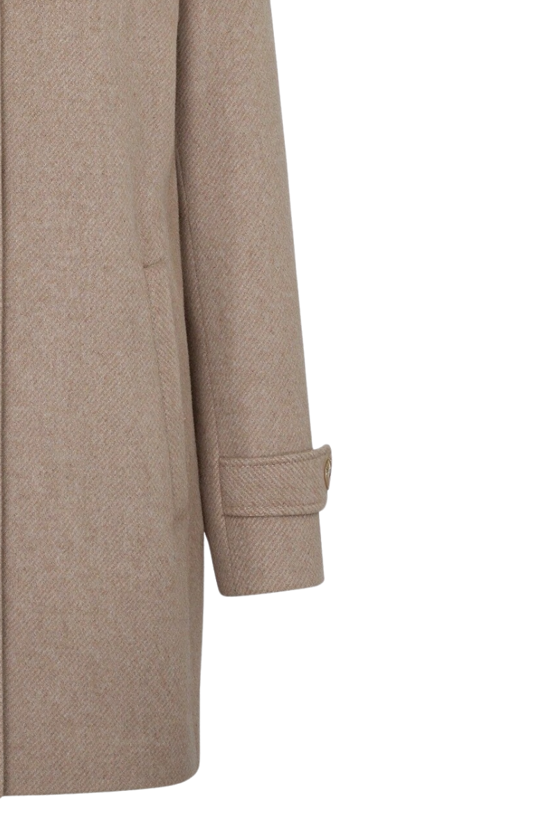Moorer Betullacw Mid Length Coat Beigebeige