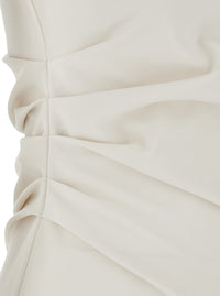 P.A.R.O.S.H. P.A.R.O.S.H. Women Long Dress With Square Neckline And Draped Details
