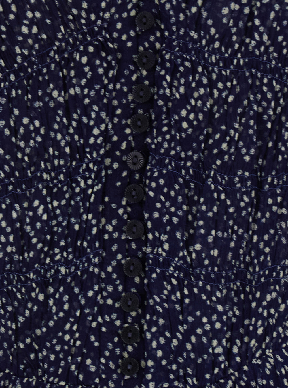 Isabel Marant Etoile Women Midi Dress 'Briane' With V-Neck And All-Over Polka Dot Motif In Blue Viscose For Women