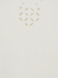Isabel Marant Etoile Women Dress 'Sherazade' Crew Neck With Cut-Out Details And Scalloped Hem In White Cotton For Women