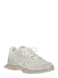 Axel Arigato Women 'Eris' White Low Top Sneakers With Logo Patch On The Tongue In Leather And Fabric Woman