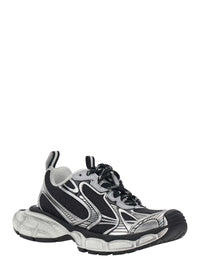 BALENCIAGA Balenciaga Women Sneakers '3Xl' With Logo On The Toe In Metallic Tech Fabric Mix For Women