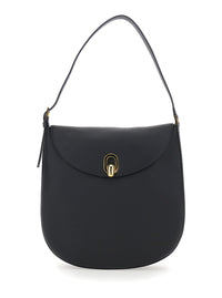 SAVETTE Savette Women Shoulder Bag 'Tondo' With Adjustable Strap And Logo Plate On The Front