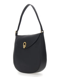 SAVETTE Savette Women Shoulder Bag 'Tondo' With Adjustable Strap And Logo Plate On The Front