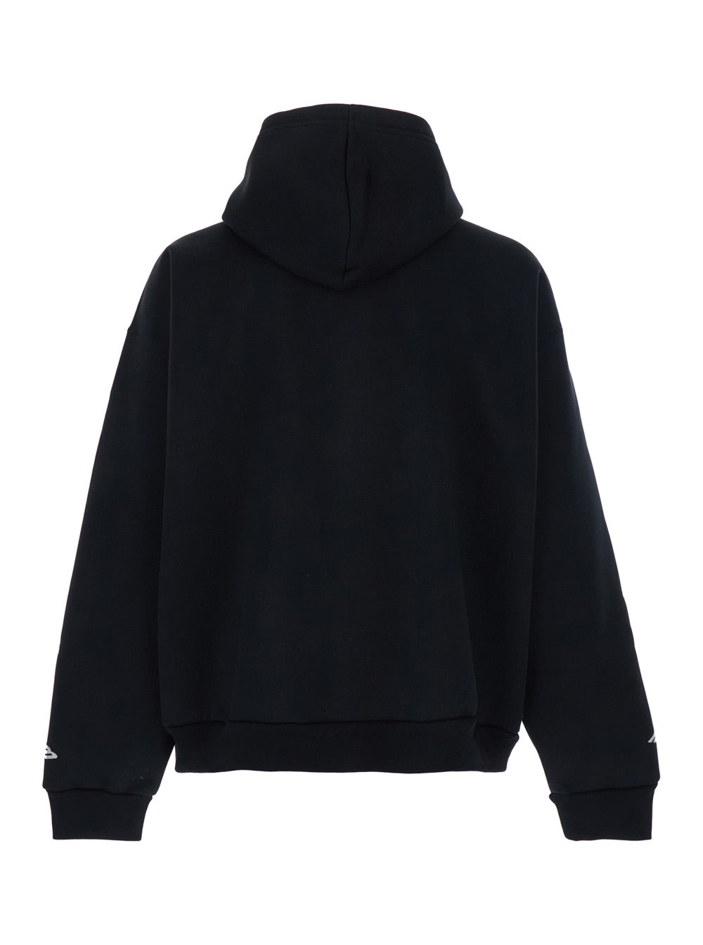 Balenciaga Men Black Zip-Up Sweatshirt With Logo On The Front In Cotton Man