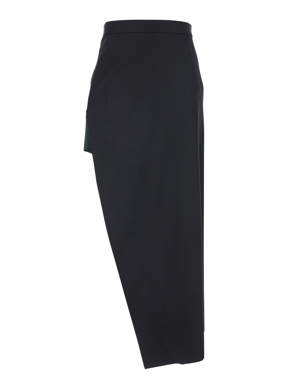 Vivienne Westwood Women Black Wool Asymmetrical Skirt For Women