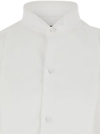 TOM FORD Tom Ford Men White Long-Sleeved Shirt With Tone-On-Tone Button Closure In Cotton For Men
