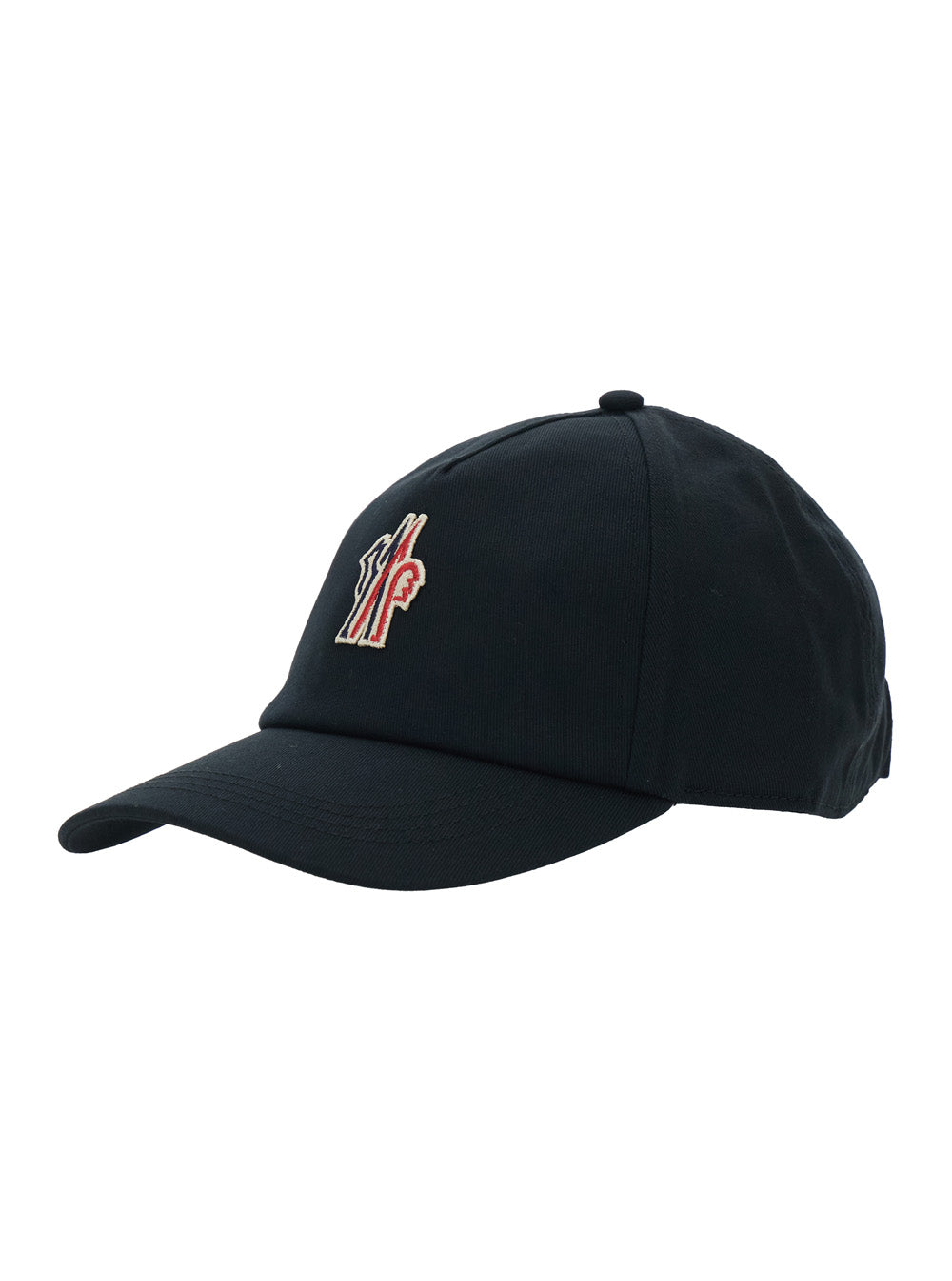 Moncler Grenoble Men Moncler Baseball Cap With Logo Embroidery On Front In Black Cotton For Men