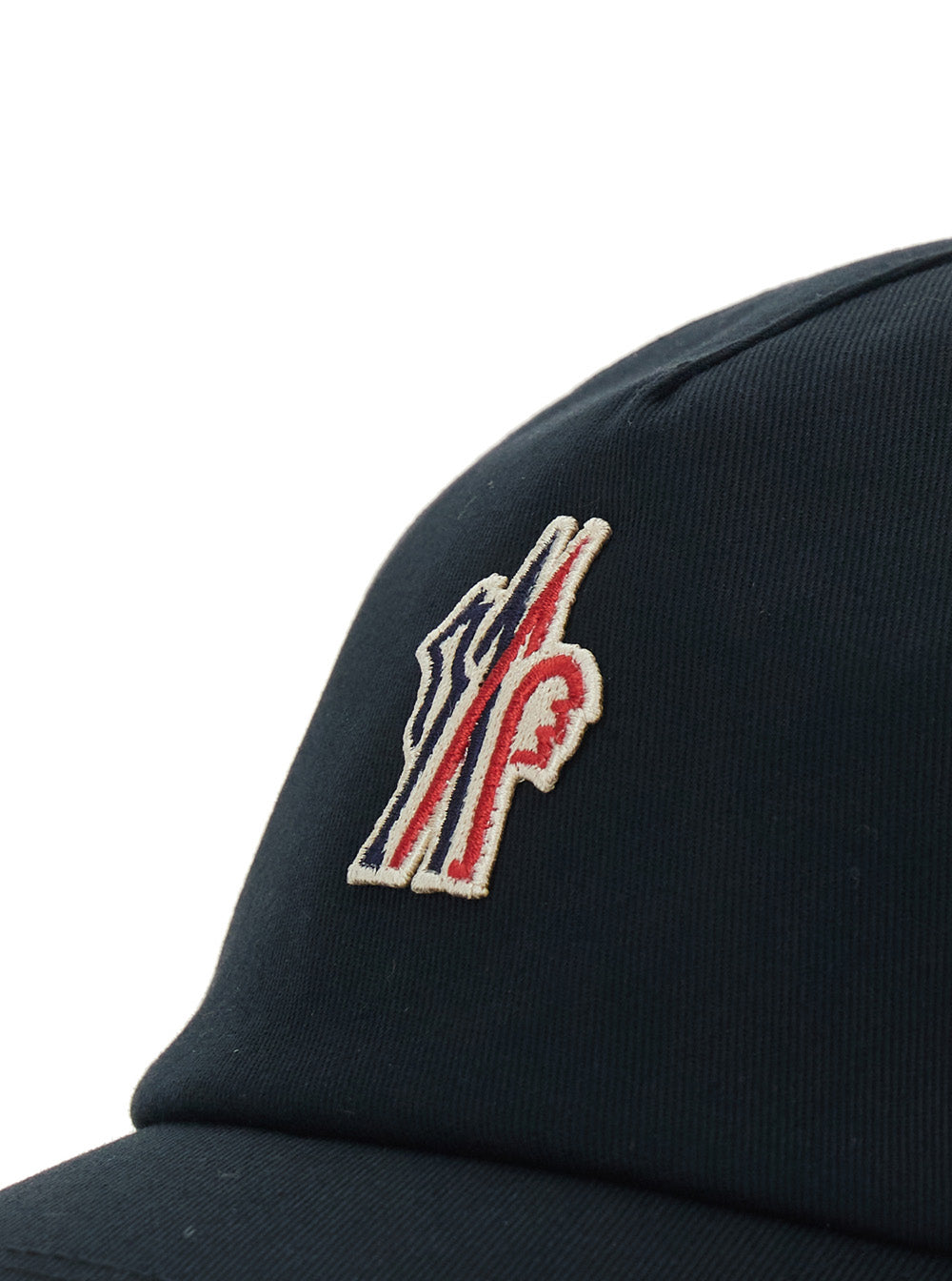 Moncler Grenoble Men Moncler Baseball Cap With Logo Embroidery On Front In Black Cotton For Men