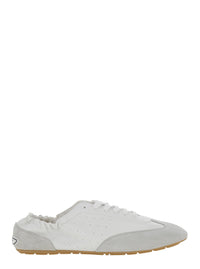 Saint Laurent Men Sneakers 'Artico' White With Leather Details