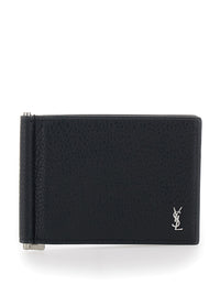Saint Laurent Men Grainy Leather