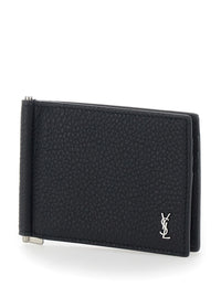 Saint Laurent Men Grainy Leather