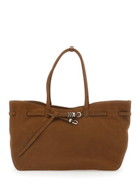 MARGESHERWOOD Margesherwood Women 'Grandma Used Bag' Brown Tote Bag With Adjustable Strap And Leather Logo Plate For Women