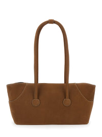Margesherwood Women Shoulder Bag 'Boat Shopper Large' With Brown Leather Details For Women