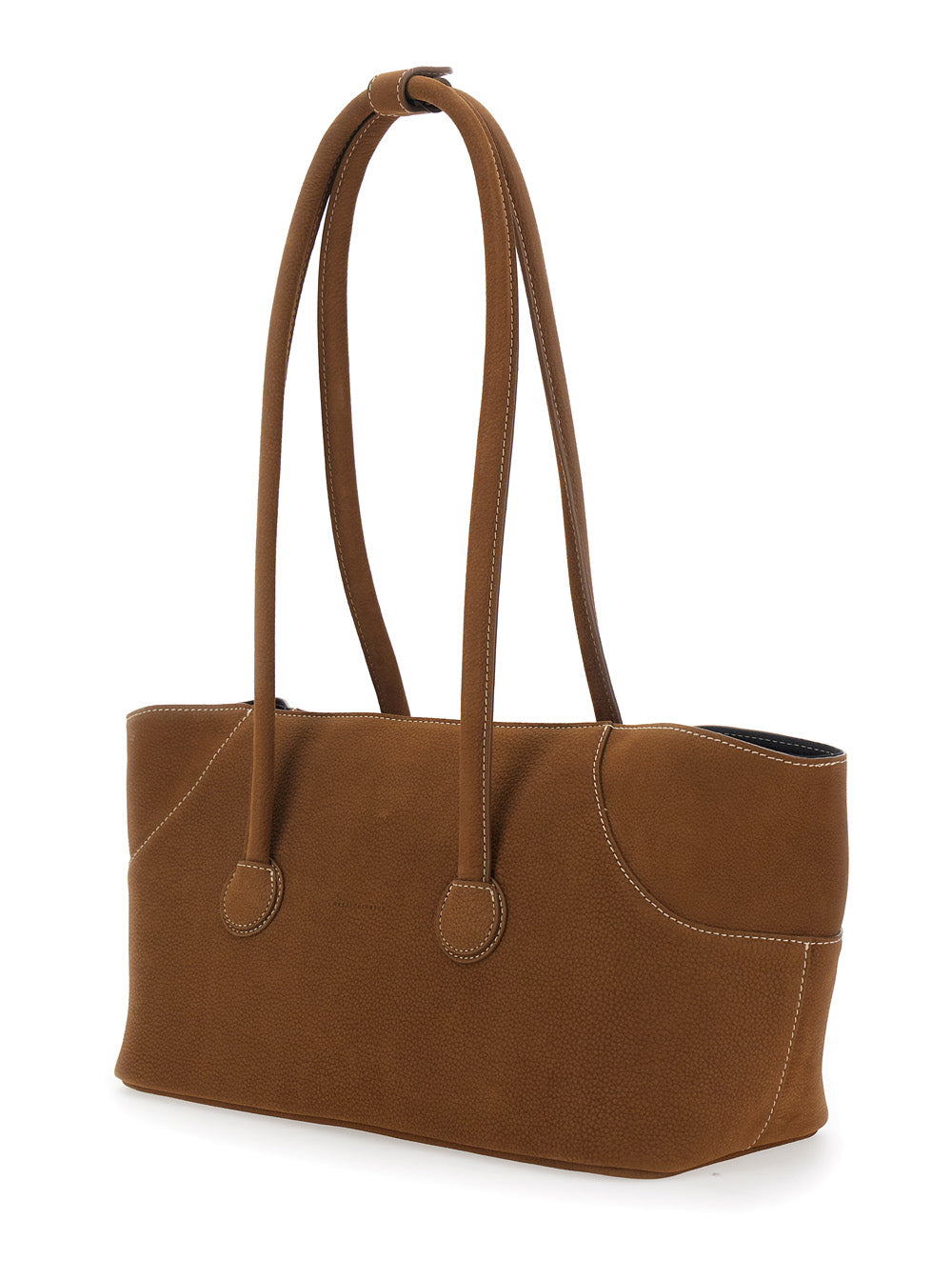 Margesherwood Women Shoulder Bag 'Boat Shopper Large' With Brown Leather Details For Women