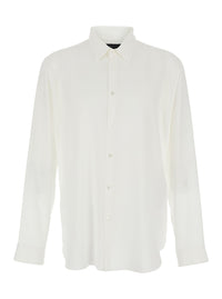 Gucci Men 'Narcissist' White Shirt With Classic Collar And Button Cuffs In Silk For Men