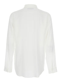 Gucci Men 'Narcissist' White Shirt With Classic Collar And Button Cuffs In Silk For Men