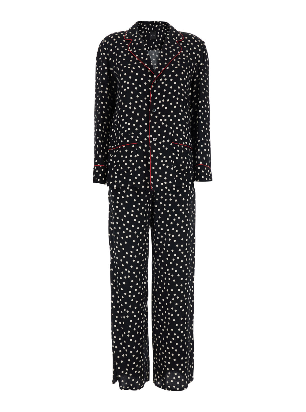 Leplain Women Pois Pajama Shirt 3510B344121822+Pants 490644121822