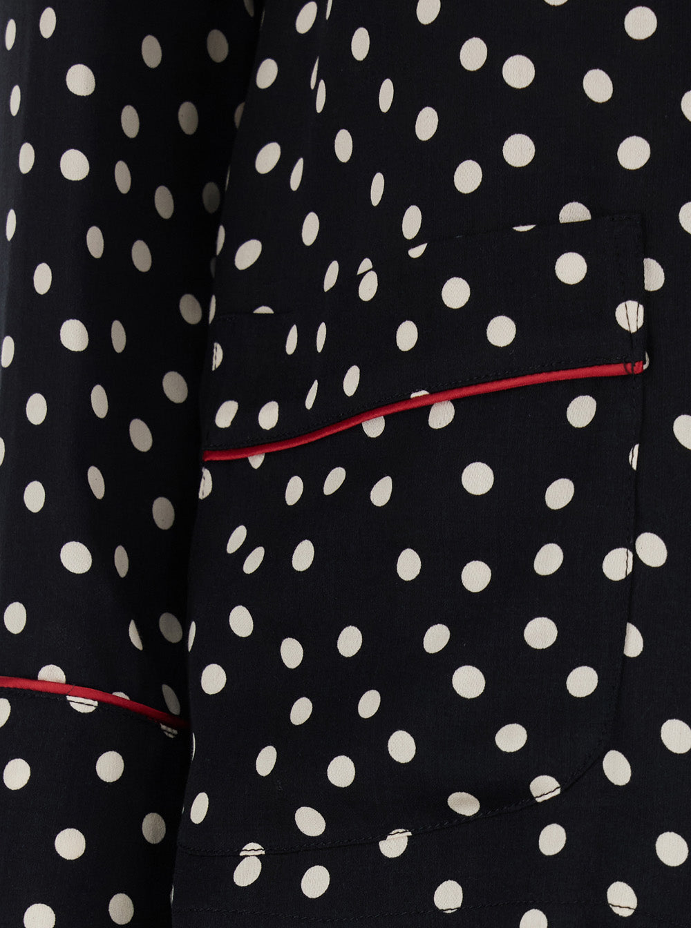 Leplain Women Pois Pajama Shirt 3510B344121822+Pants 490644121822