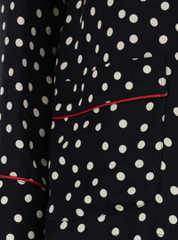 Leplain Women Pois Pajama Shirt 3510B344121822+Pants 490644121822