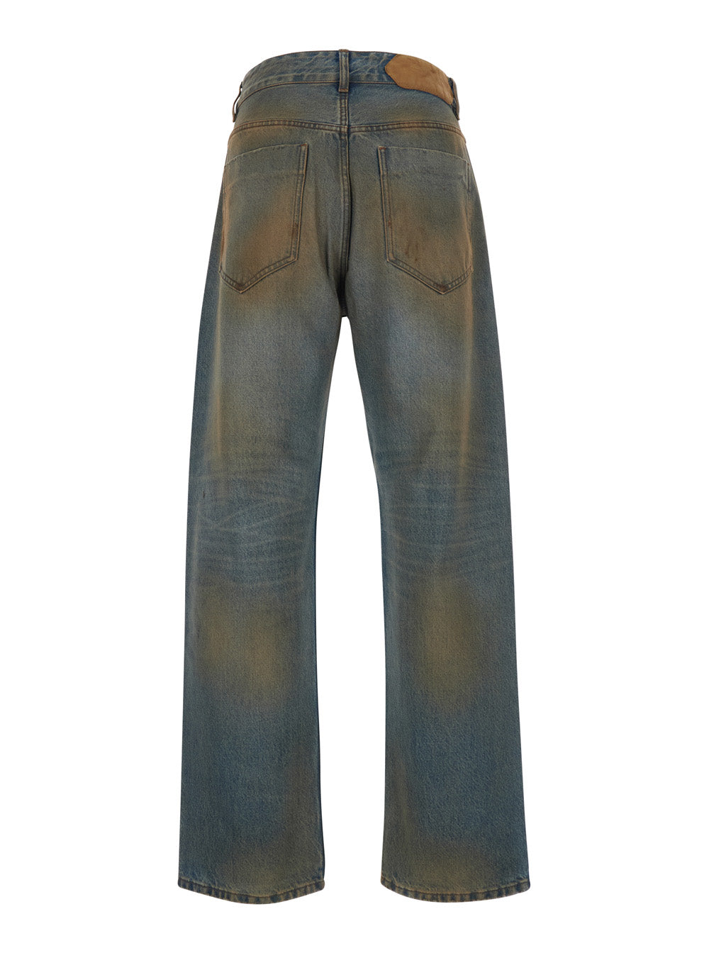 Jacquemus Men Grey Jeans 'Le De-Nimes Berger' Five-Pocket In Denim Men