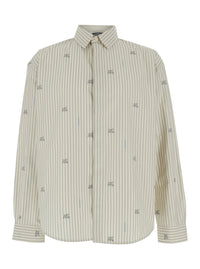 Jacquemus Men 'Simon' Beige Long-Sleeved Shirt With Classic Collar And Long Sleeves In Cotton For Men
