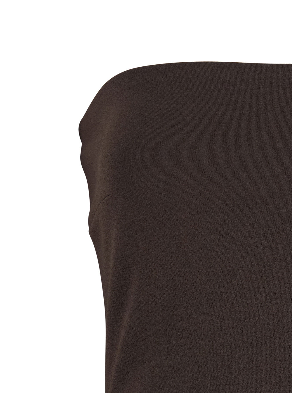 Solace London Women Martine Midaxi Dress - Brown - Off Shoulder Long Dress With V-Neck - In Fabric - Women