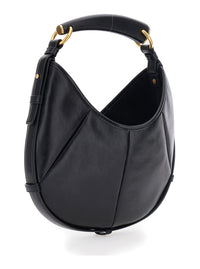SAINT LAURENT Saint Laurent Women 'Mombasa Small' Black Handbag With Metal Details In Leather Woman
