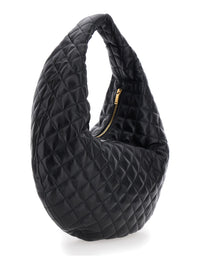 SAINT LAURENT Saint Laurent Women Shoulder Bag 'Ysl Bo Icare Hobo' With Simple Design In Black Leather For Women