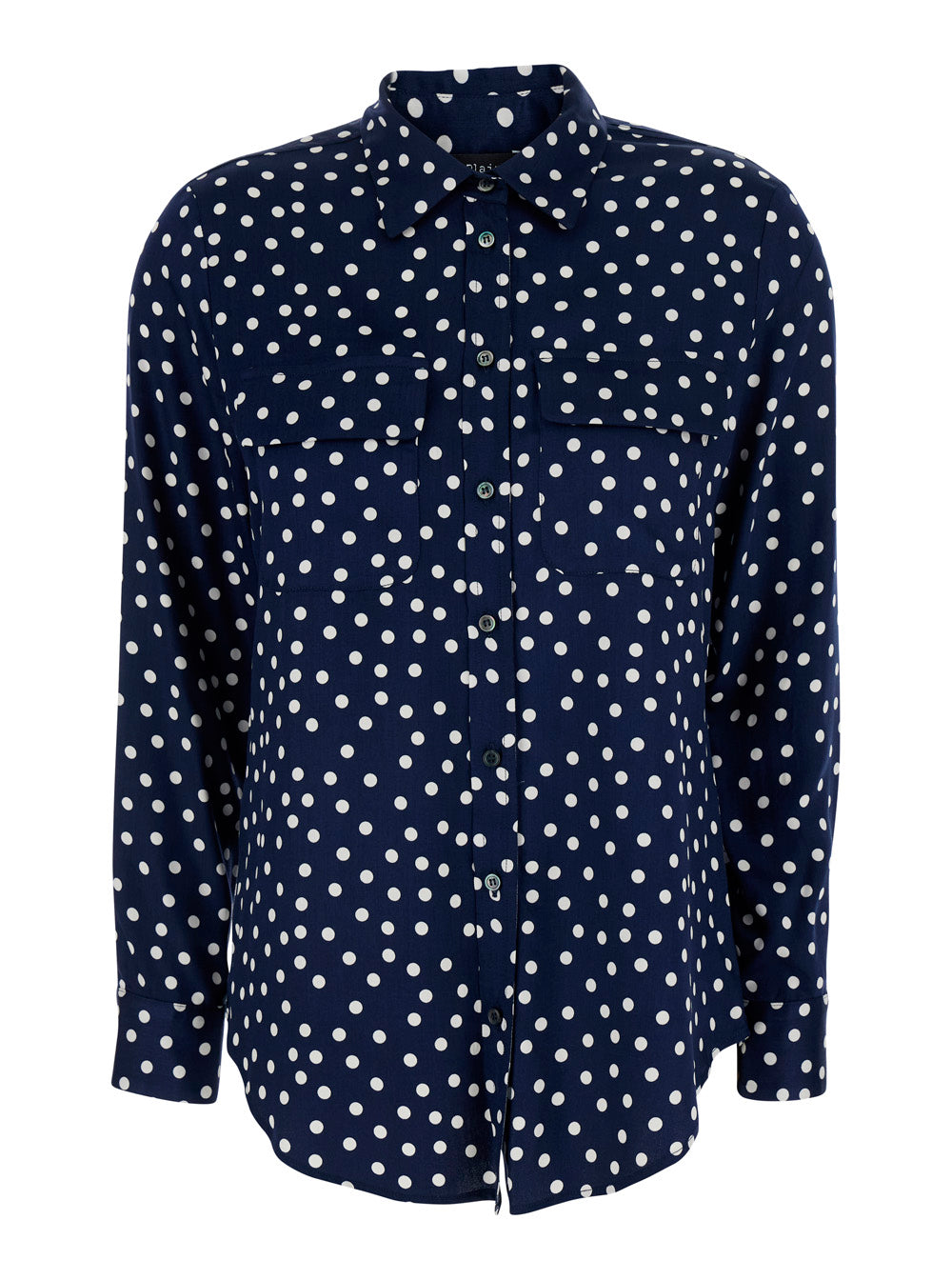 Leplain Women Pois Pocket Shirt