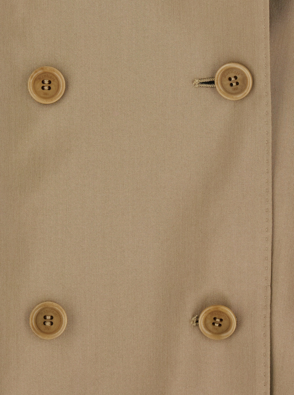 MAX MARA Max Mara Women Mxsnuraghe Beige Dress With Front Closure In Wool And Silk For Women