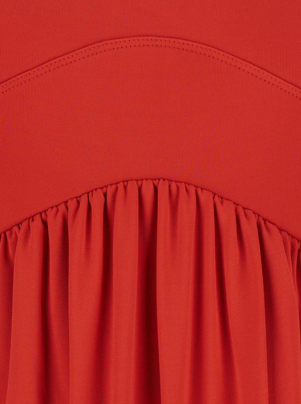 Sportmax Women 'Panino' Red Sleevelesss Long Dress With Round Neckline And Cut-Out On The Back In Stretch Viscose For Women