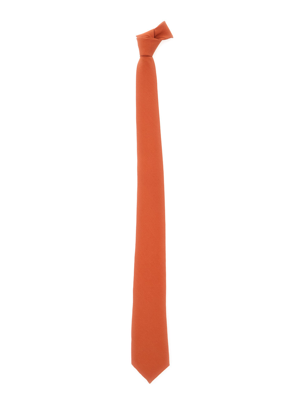 Saint Laurent Men Papillon 'Silk' Orange Silk For Men